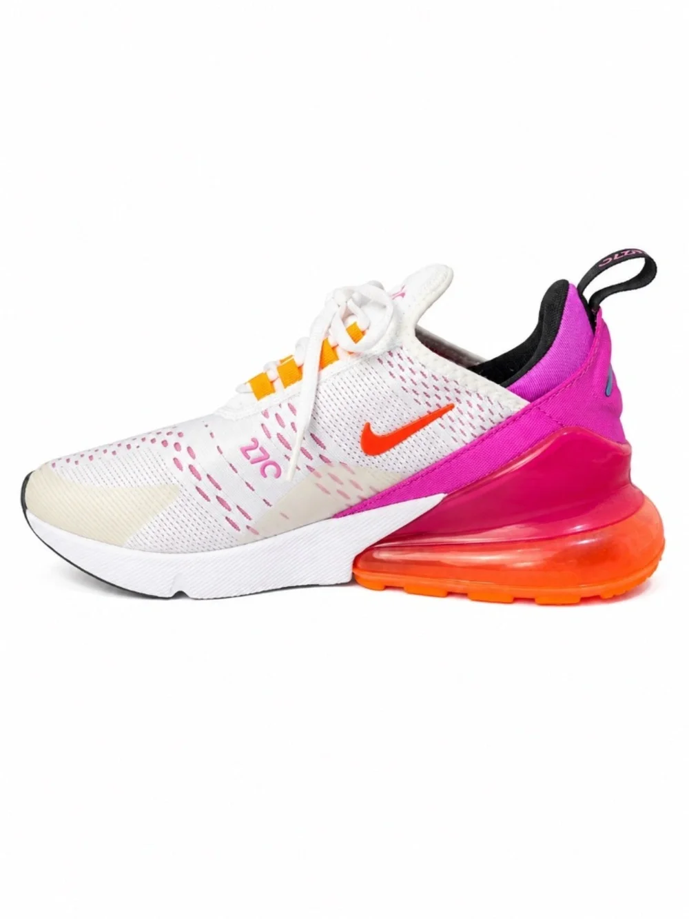Nike Air Max 270 Fuchsia Dream Crimson Sneakers Women's Size 8 NEW